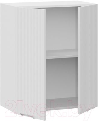Шкаф навесной для кухни ТриЯ Кимберли 1В6 (белый/сноу)
