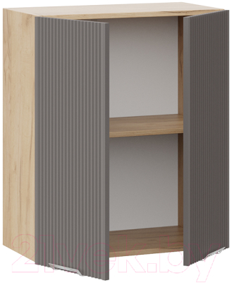 Шкаф навесной для кухни ТриЯ Кимберли 1В6 (дуб крафт золотой/муссон)