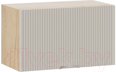 Шкаф под духовку ТриЯ Кимберли 1В6Г (дуб крафт золотой/крем) - фото