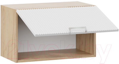 Шкаф под духовку ТриЯ Кимберли 1В6Г (дуб крафт золотой/сноу)