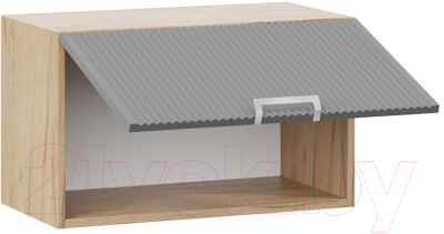 Шкаф под духовку ТриЯ Кимберли 1В6Г (дуб крафт золотой/титан)