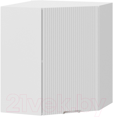 Шкаф навесной для кухни ТриЯ Кимберли 1В6У (белый/сноу) - фото