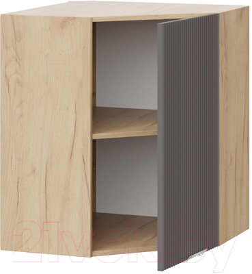 Шкаф навесной для кухни ТриЯ Кимберли 1В6У (дуб крафт золотой/муссон)