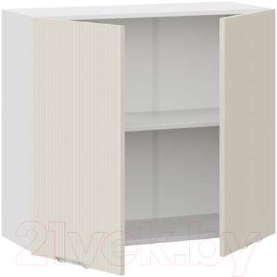 Шкаф навесной для кухни ТриЯ Кимберли 1В8 (белый/крем)