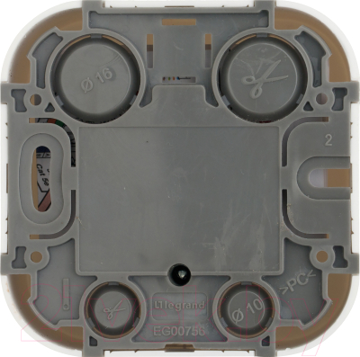 Розетка Legrand Quteo 782214