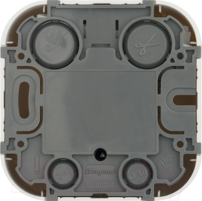 Розетка Legrand Quteo 782215