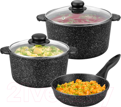 Набор кухонной посуды Elan Gallery Гармония вкуса 120273+3