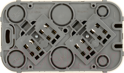 Розетка Legrand Quteo 782242