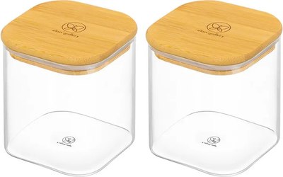 Набор емкостей для хранения Elan Gallery Crystal Glass / 360093_2  - фото