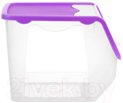 Набор контейнеров El Casa 640137-2 (бирюзовый/фиолетовый)