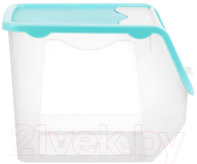 Набор контейнеров El Casa 640137-2 (бирюзовый/фиолетовый)