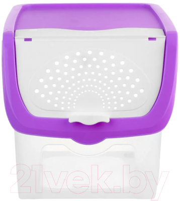 Набор контейнеров El Casa 640137-2 (бирюзовый/фиолетовый)
