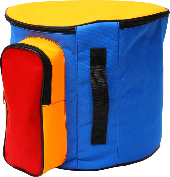 Чехол для барабана Mezzo MZ-Ch13-red/blue/ora - фото