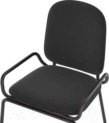 Стул Latitude Ror Double Frame / RORCH2FRBKVLRBK (черный)