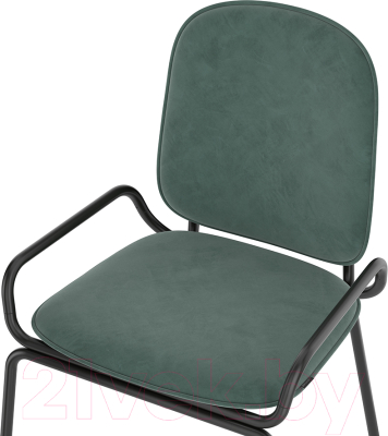 Стул Latitude Ror Double Frame / RORCH2FRBKVLRGRN (черный/зеленый)