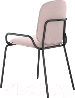 Стул Latitude Ror Double Frame / RORCH2FRBKVLRPK (черный/розовый)