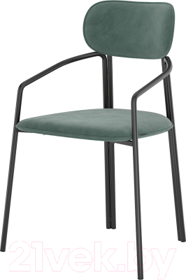 Стул Latitude Ror Round / RORCHRBKVLRGRN (черный/зеленый) - фото