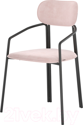 Стул Latitude Ror Round / RORCHRBKVLRPK (черный/розовый) - фото