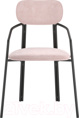 Стул Latitude Ror Round / RORCHRBKVLRPK (черный/розовый)