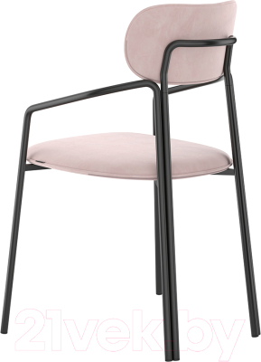 Стул Latitude Ror Round / RORCHRBKVLRPK (черный/розовый)