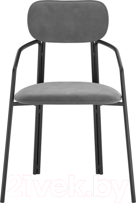 Стул Latitude Ror Round / RORCHRBKVLRGR (черный/серый)