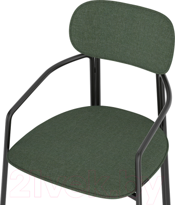 Стул Latitude Ror Round / RORCHRBKBSKGRN (черный/зеленый)