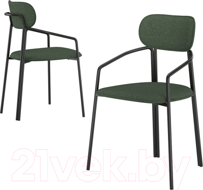 Стул Latitude Ror Round / RORCHRBKBSKGRN (черный/зеленый)