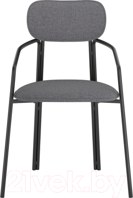 Стул Latitude Ror Round / RORCHRBKBSKGR (черный/серый)