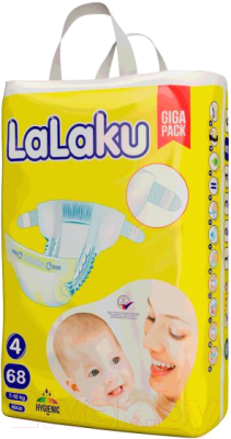 Подгузники детские LaLaKu Diapers Giga Pack Maxi - фото