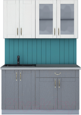 Готовая кухня Интерлиния Мила Крафт 1.4А - фото