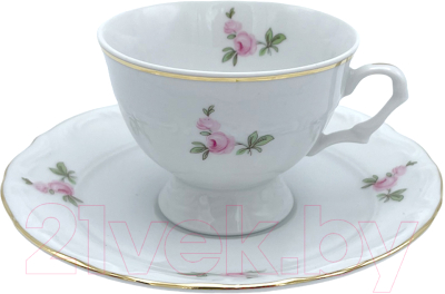 Чашка с блюдцем Cmielow i Chodziez Maria Teresa / G642-8002M33 - фото