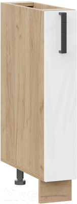 Шкаф карго ТриЯ Детройт 1Н15К исп.2 (дуб крафт золотой/белый глянец) - фото