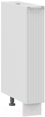 Шкаф карго ТриЯ Кимберли 1Н15К (белый/сноу) - фото