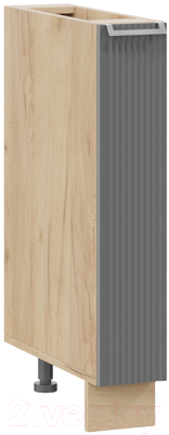 Шкаф карго ТриЯ Кимберли 1Н15К (дуб крафт золотой/титан) - фото