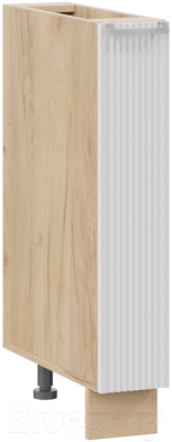 Шкаф карго ТриЯ Кимберли 1Н15К (дуб крафт золотой/сноу) - фото