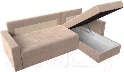 Диван угловой Лига Диванов Верона лайт правый