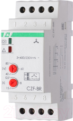 Реле контроля фаз Евроавтоматика CZF-BR / EA04.001.003 - фото