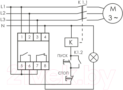 Реле контроля фаз Евроавтоматика CZF-BR / EA04.001.003