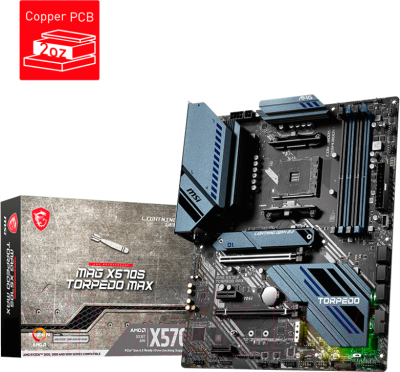 Материнская плата MSI MAG X570S Torpedo Max