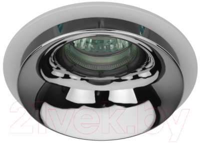 Точечный светильник ЭРА KL103 WH/CH / Б0056353 - фото
