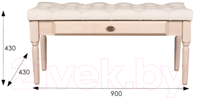 Банкетка Мебелик Оливия