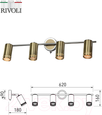 Спот Rivoli Alosia 7019-704 / Б0056562