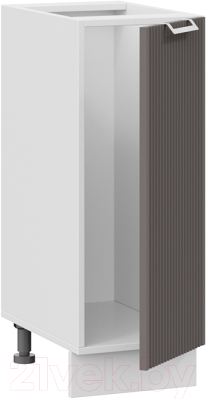 Шкаф-стол кухонный ТриЯ Кимберли 1Н3 (белый/муссон)