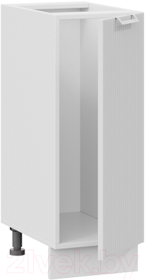 Шкаф-стол кухонный ТриЯ Кимберли 1Н3 (белый/сноу)