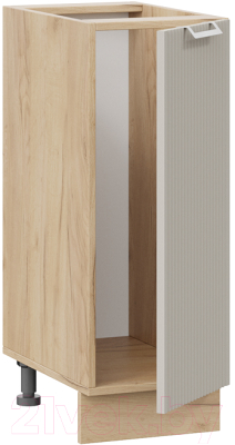 Шкаф-стол кухонный ТриЯ Кимберли 1Н3 (дуб крафт золотой/крем)