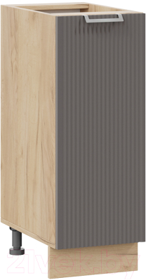 Шкаф-стол кухонный ТриЯ Кимберли 1Н3 (дуб крафт золотой/муссон) - фото