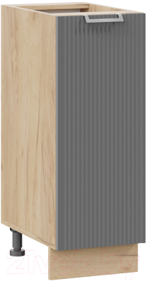 Шкаф-стол кухонный ТриЯ Кимберли 1Н3 (дуб крафт золотой/титан) - фото