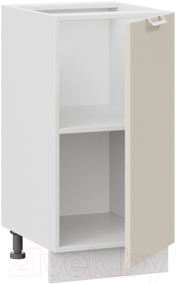 Шкаф-стол кухонный ТриЯ Кимберли 1Н4 (белый/крем)