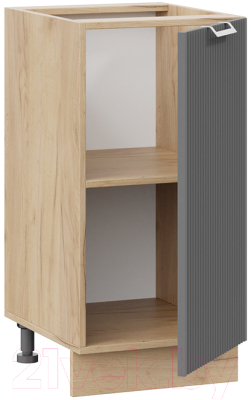 Шкаф-стол кухонный ТриЯ Кимберли 1Н4 (дуб крафт золотой/титан)