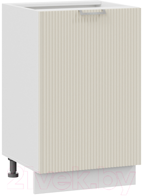 Шкаф-стол кухонный ТриЯ Кимберли 1Н5 (белый/крем) - фото